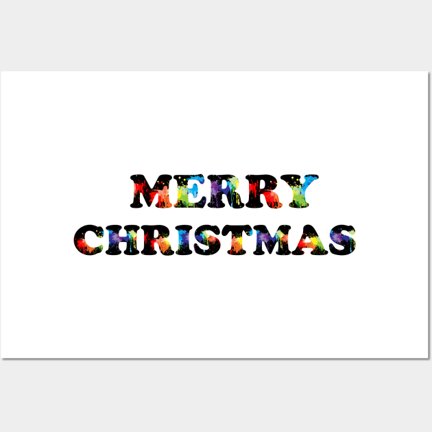 Merry Christmas Wall Art by makram